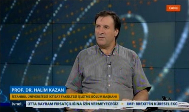 ARÜ Rektör Adayı Prof Dr. Halim Kazan TV Net Kanalında Ana Haber Proğramı´nın Canlı Yayın Konuğu Oldu