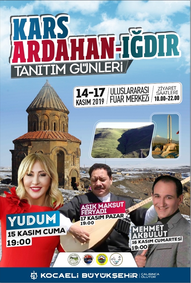 Kars-Ardahan-Iğdır Tanıtım Günleri başlıyor