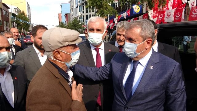 Genel Başkan Destici CHP Ve İYİ Partiyi Ardahanlılara Şikayet Etti