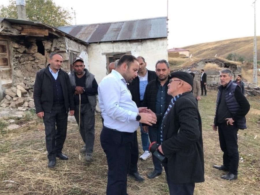 AK Parti Ardahan İl Başkanı Koç, deprem bölgesinde