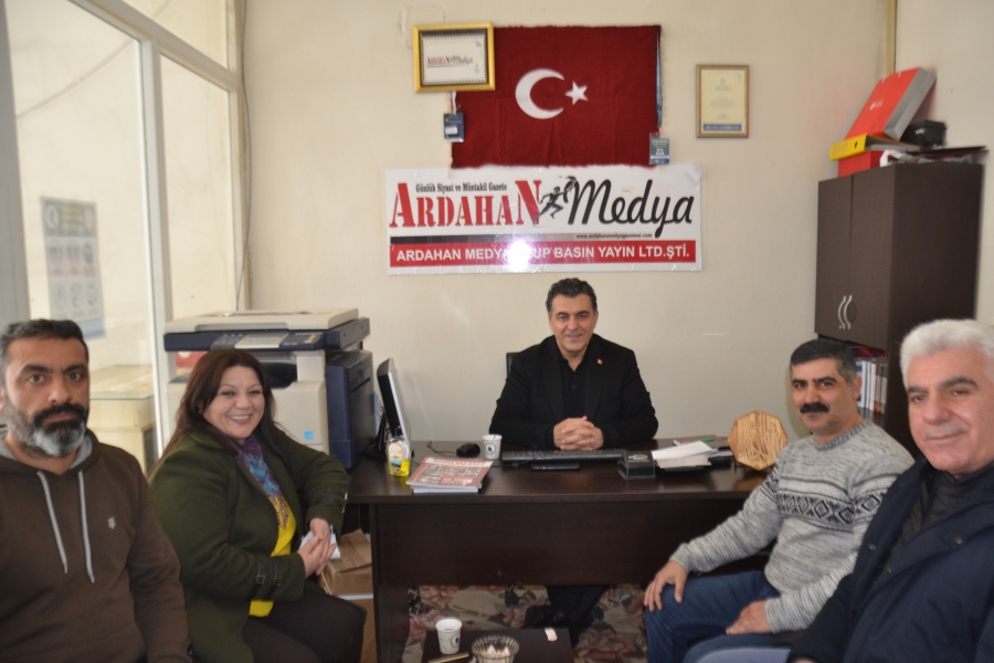 Ardahan Belediye Başkanı Faruk Demir’den Gazetemize Ziyaret