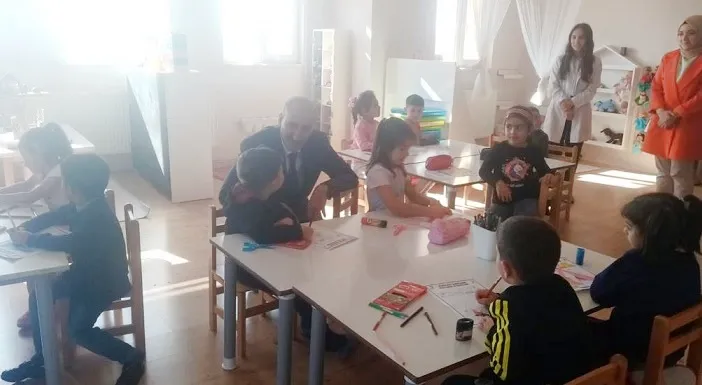 Milli Eğitim Müdürü Aydın Acay, Damal’da okulları ziyaret etti