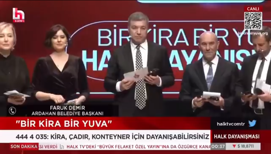 Başkan Demir, ‘Bir Kira Bir Yuva’ kampanyasına 3 kira bağışta bulundu