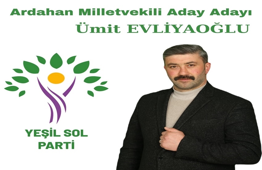 Ümit Evliyaoğlu, Yeşil Sol Parti’den aday adaylığını açıkladı