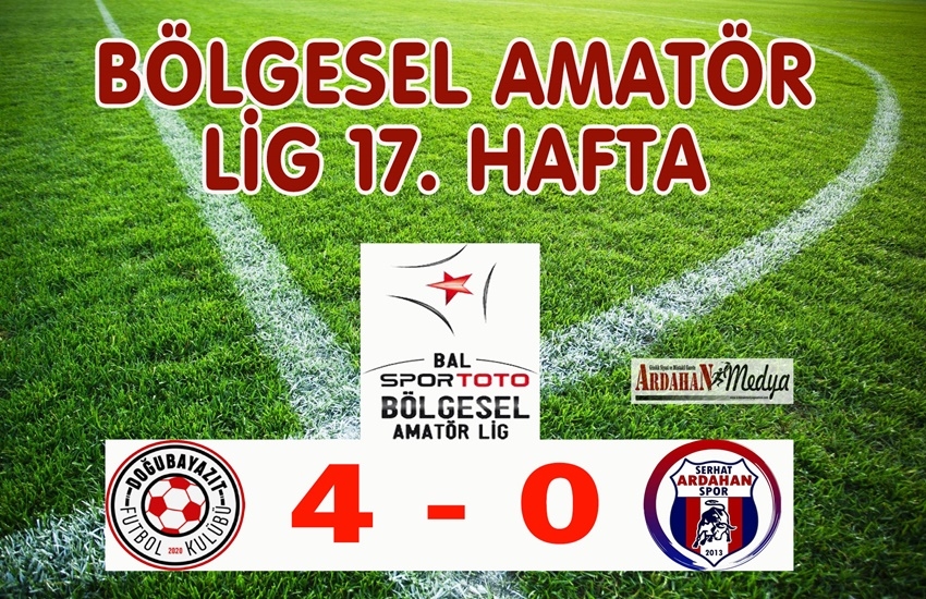 Serhat Ardahanspor, Doğubayazıt’a 4-0 mağlup oldu