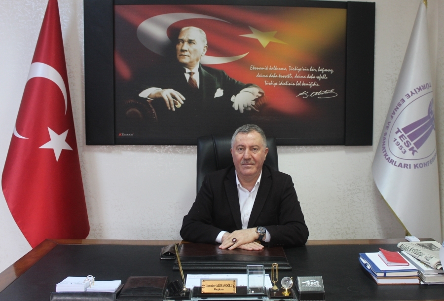 ESOB Başkanı Alihanoğlu, tüm hemşerilerimin Ramazan Bayramını kutluyorum