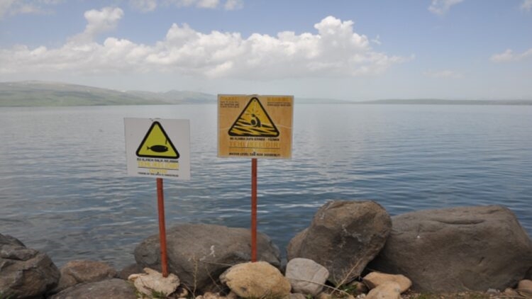 Çıldır Gölü’nün su seviyesi azalıyor, balık türleri tehlike altında 