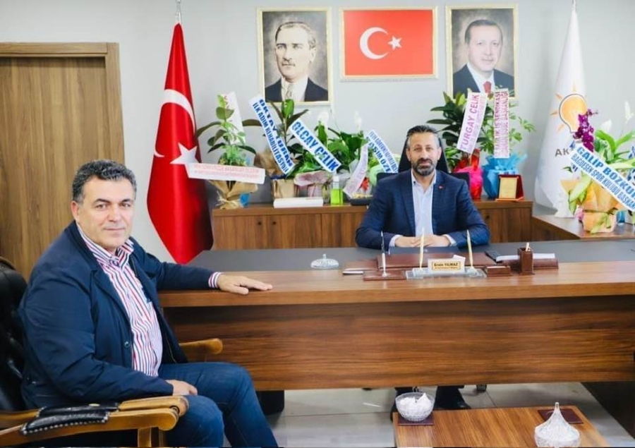 CHP’li Belediye Başkanından AK Parti İl Başkanına hayırlı olsun ziyareti