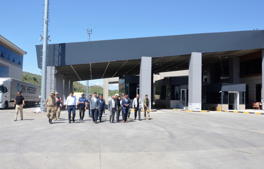Türkgözü sınır kapısı açılışa hazır