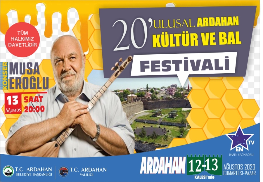 Musa Eroğlu, festivalde Ardahanlılarla buluşacak 
