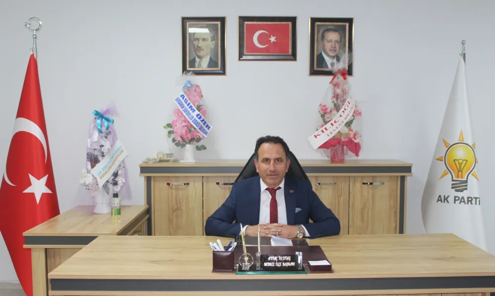 AK Parti Merkez İlçe Başkanı Ulutaş’tan Tıp Bayramı mesajı
