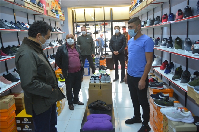 Başkan Demir´den esnaf ziyareti
