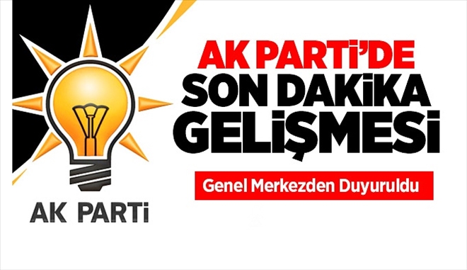 AK Parti Kongresi yine ertelendi