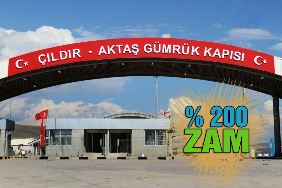 SINIR KAPILARINDA GEÇİŞ ÜCRETLERİNE ZAM