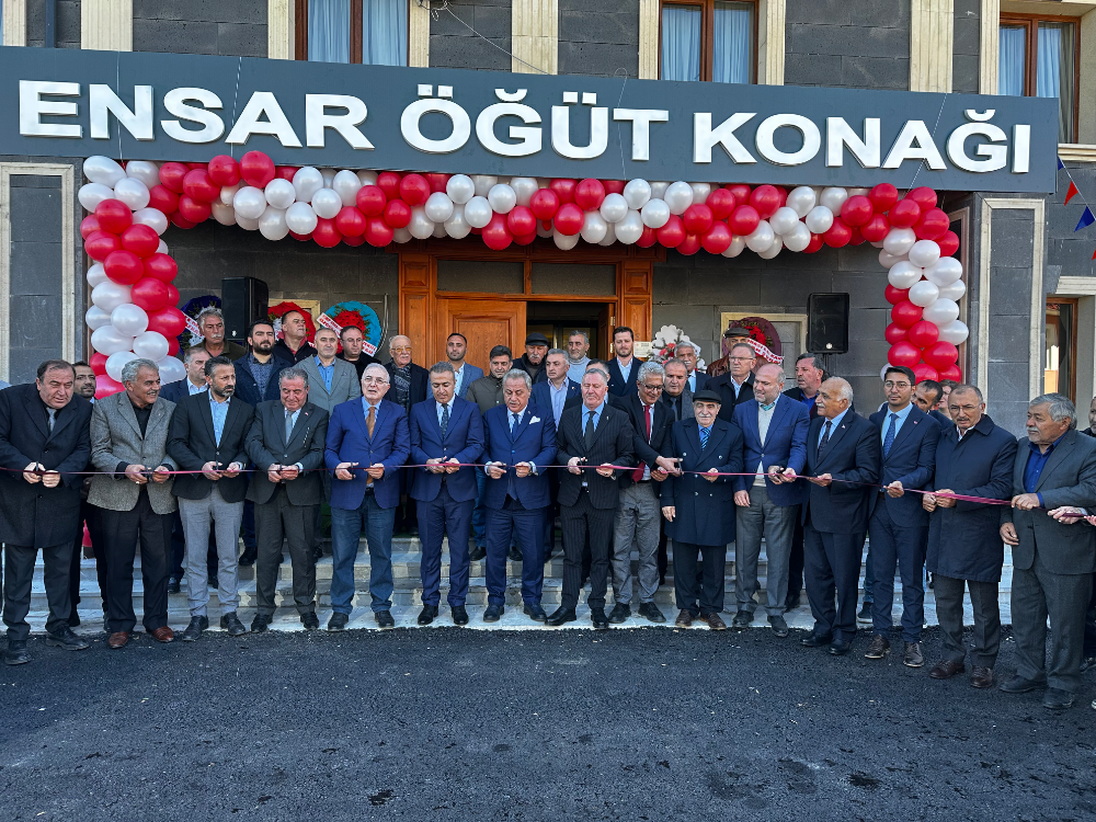 ENSAR ÖĞÜT KONAĞI GÖRKEMLİ AÇILIŞLA HİZMETE GİRDİ