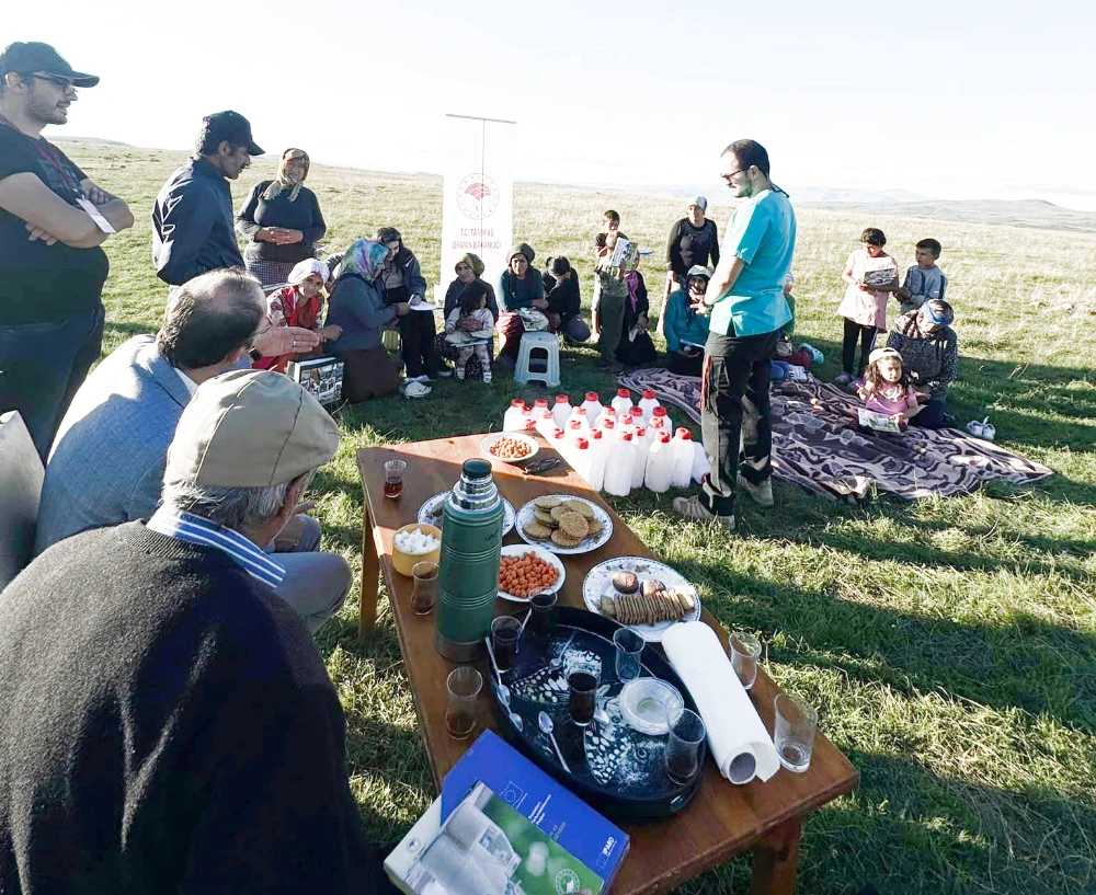  Yayla Okulu Projesi Kapsamında Kadın üreticilere eğitim verildi