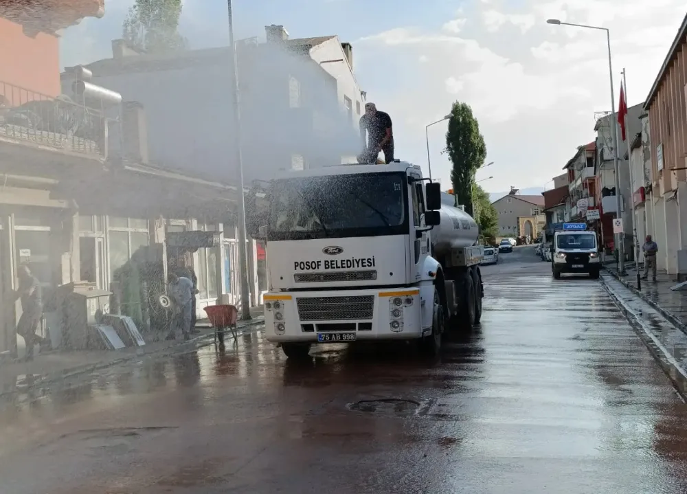 Posof Belediyesi daha temiz bir ilçe için çalışıyor