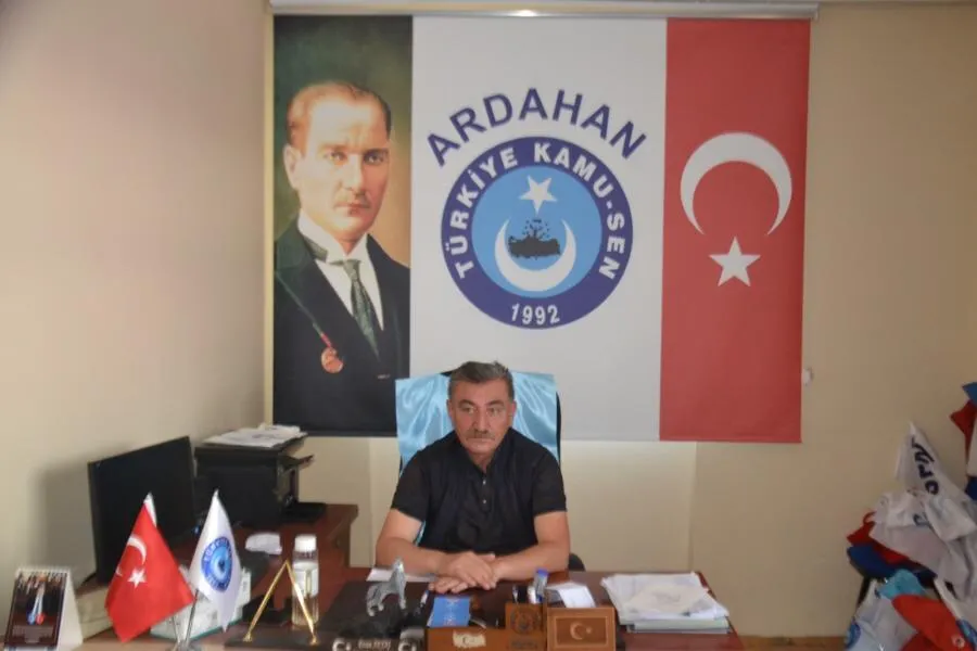 Kamu Sen Ardahan İl Başkanı Ercan Aktaş, PTT çalışanlarına yapılan saldırıyı kınadı