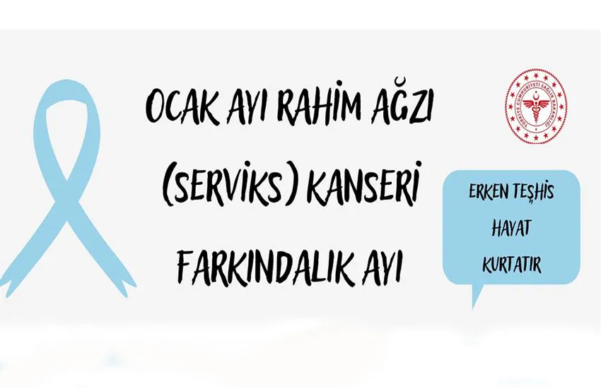 SERVİKS (RAHİM AĞZI) KANSERİNE DİKKAT!