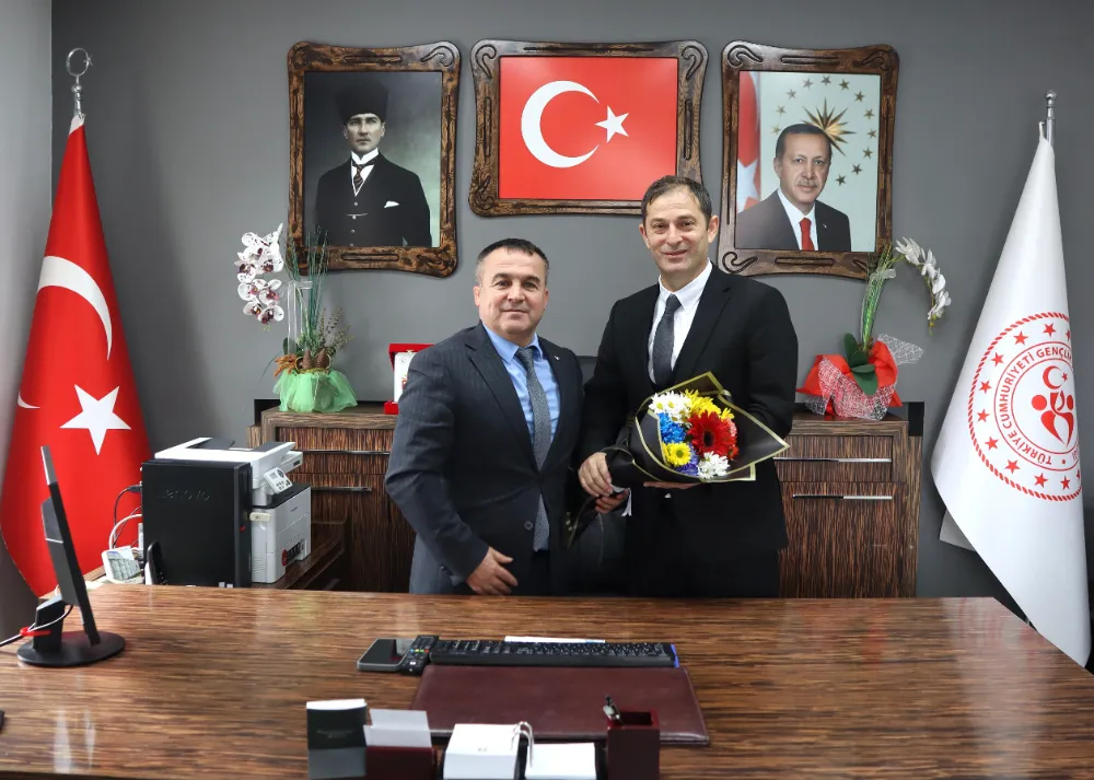 Gençlik Spor’da devir teslim yapıldı