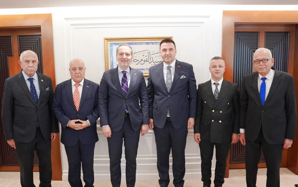 Genel Başkan Sami Atıcı ve heyeti, Fatih Erbakan’la bir araya geldiler