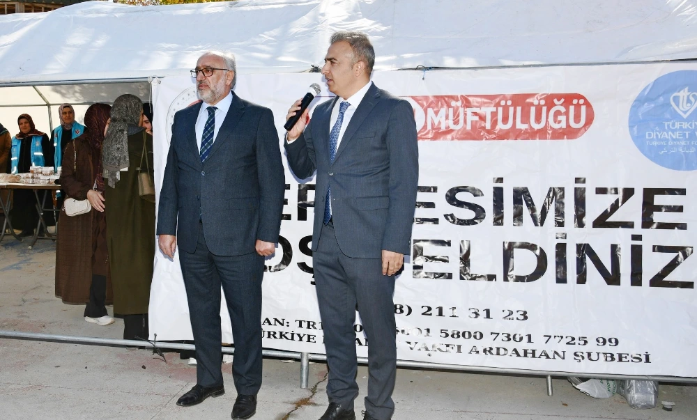 Ardahan’da “Gazze’ye Destek Kermesi” Açıldı