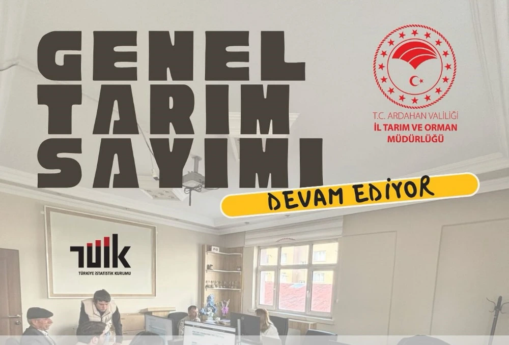 Ardahan’da Genel Tarım Sayımı Devam Ediyor
