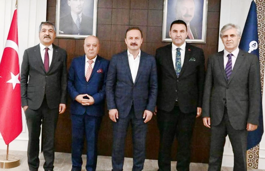 TÜMKON Heyetinden Anahtar Partisi’ne Stratejik Ziyaret