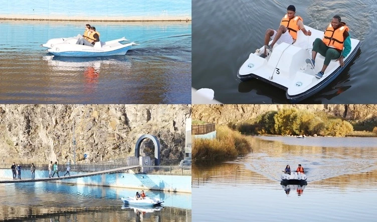 Kura Nehri’nde Tekne Keyfi: Vatandaşlardan Yoğun İlgi