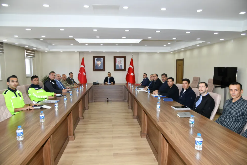 Karayolları Trafik Güvenliği Toplantısı yapıldı