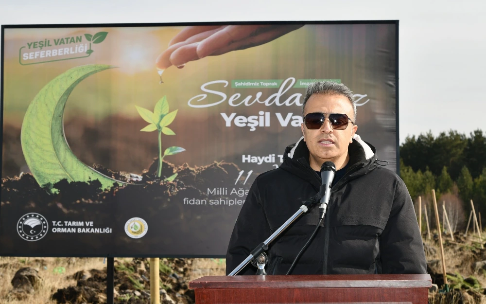 Milli Ağaçlandırma Günü’nde 3 Bin Fidan Toprakla Buluştu