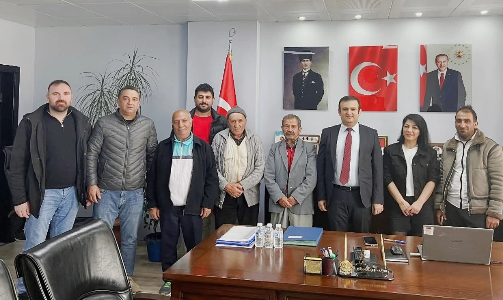 Ağrı Huzurevi Heyetinden  ASH il Müdürü Çetinkaya’ya Ziyaret