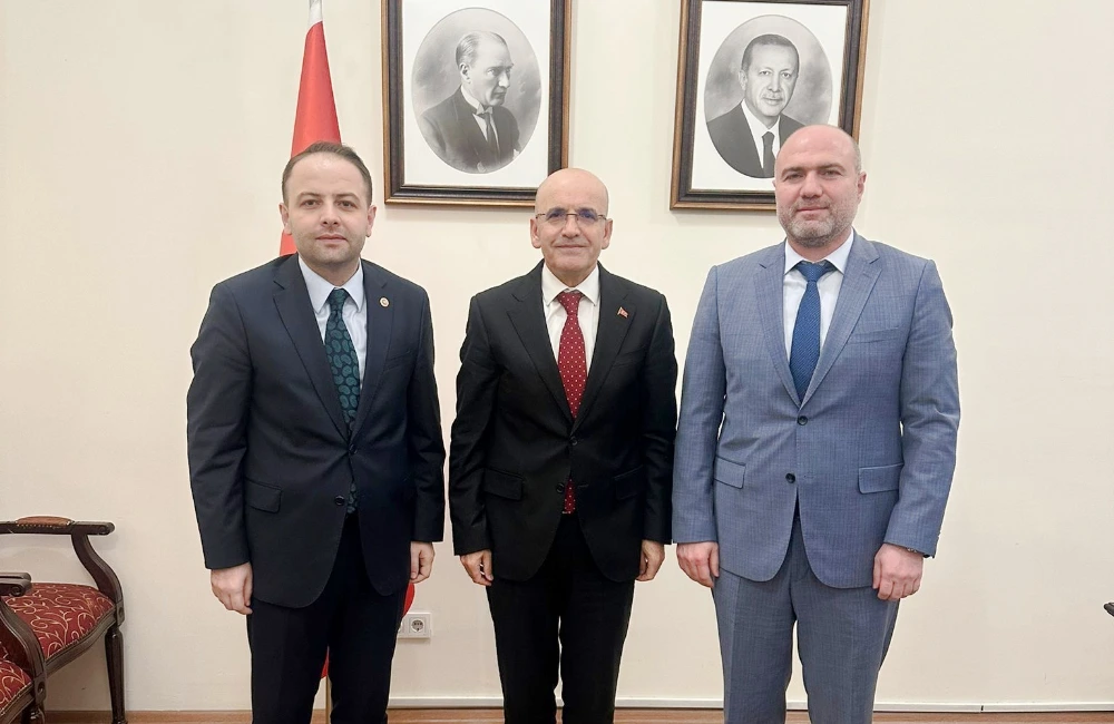 Milletvekili Kaan Koç ve Murat Bilan Emin, Bakan Şimşek’le Görüştü