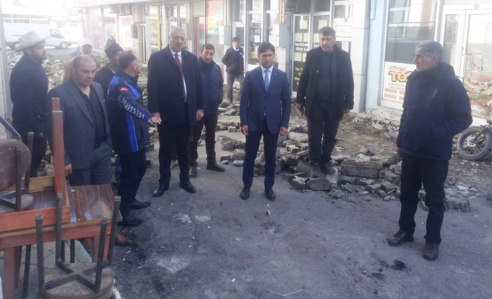 Göle’de Kaldırım Çalışmaları Tam Gaz Devam Ediyor