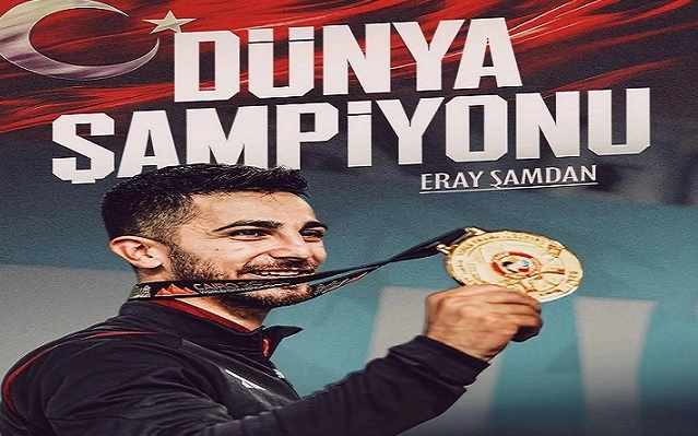 Milli Sporcu Eray’dan Altın Madalya