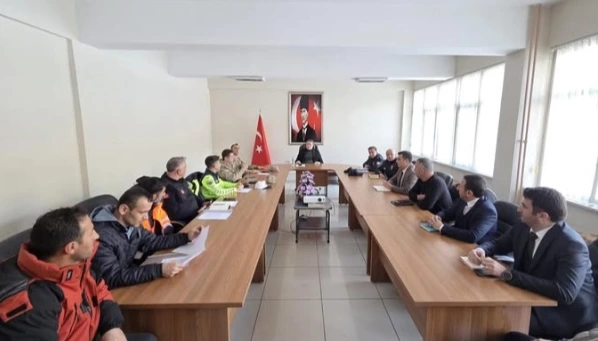 Damal’da Kışa Hazırlık: Karla Mücadele Toplantısı Yapıldı