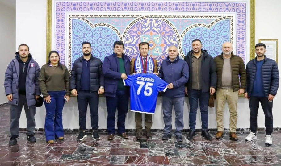 Serhat Ardahan Spor’dan Rektör Emiroğlu’na Ziyaret