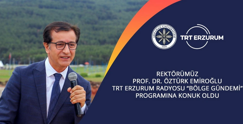 Rektör Emiroğlu, TRT Erzurum Radyosu’nun Canlı Yayın Konuğu Oldu
