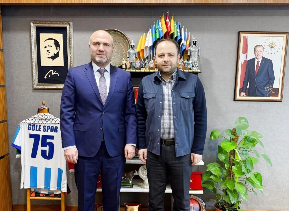 Genel Sekreter Murat Bilal Emin, Milletvekili Kaan Koç’u ziyaret etti