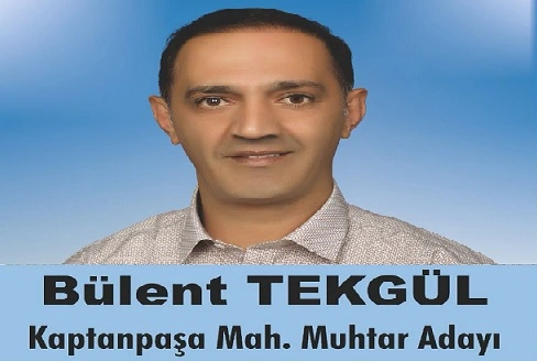Muhtar adayı Tekgül, maaşını öğrencilere burs olarak verecek 