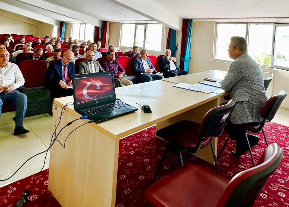 2024-2025 Eğitim Öğretim Yılı Sene Sonu Okul Müdürleri Toplantısı Yapıldı