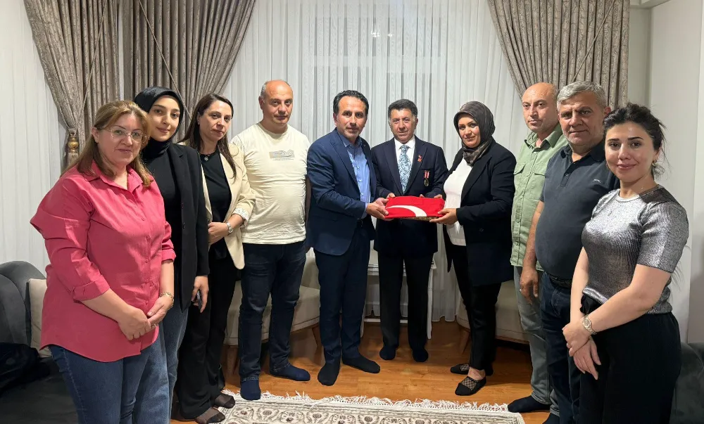 15 Temmuz Gazisi Zafer İpek’e anlamlı ziyaret