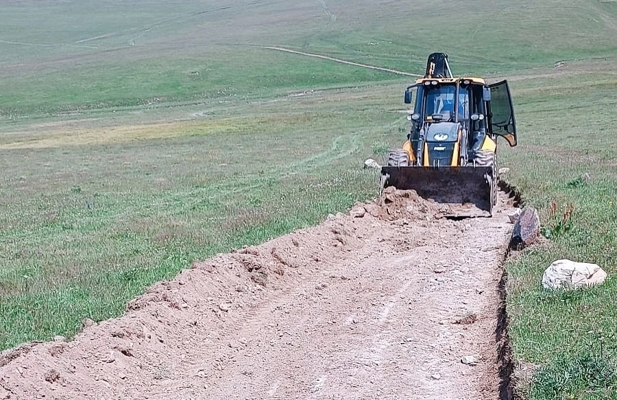 Damal’da Yayla Yollarına Düzenleme