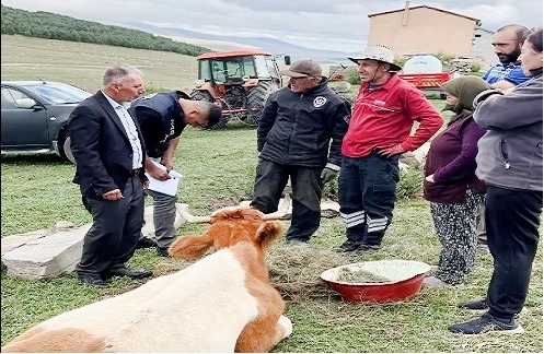 Başkan Çamliyurt: Şap hastalığına karşı Sahadayız, Çalışıyoruz