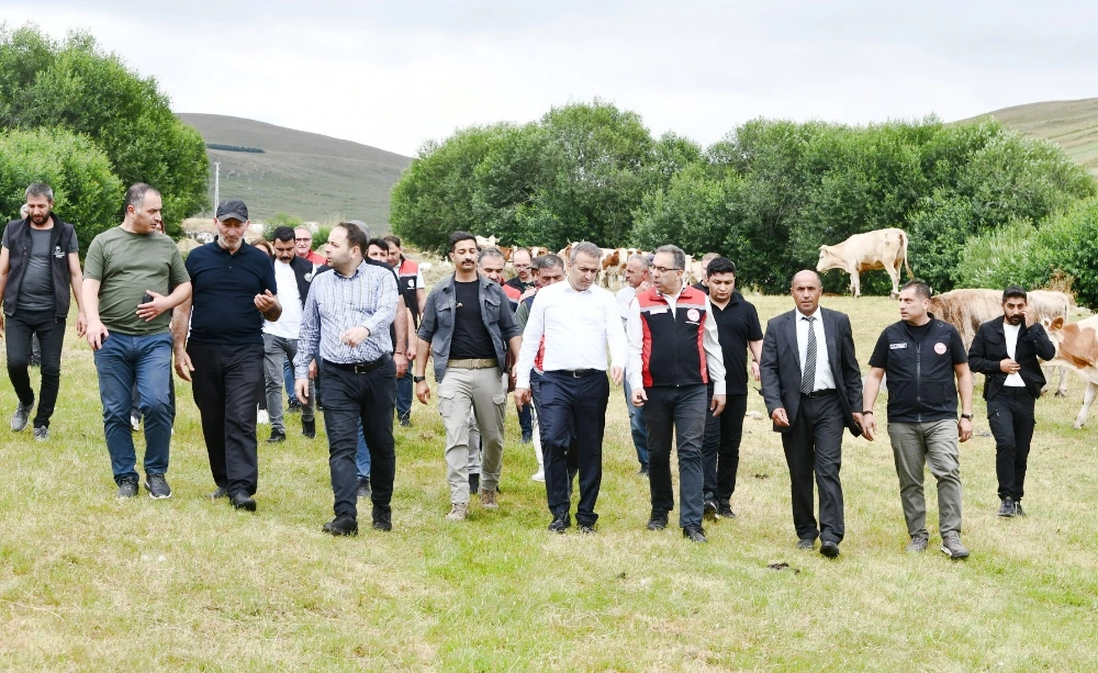 Bakan Yardımcısı Gümen, Ardahan’da Şap Hastalığıyla Mücadele Çalışmalarını İnceledi