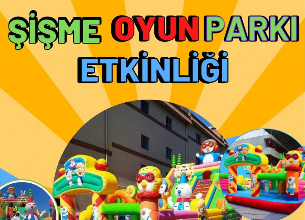 Hanak’ta Çocuklar İçin Şişme Oyun Parkı Kuruluyor