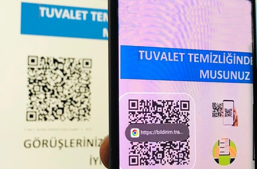QR Kod ile Temizlik Takibi Başladı
