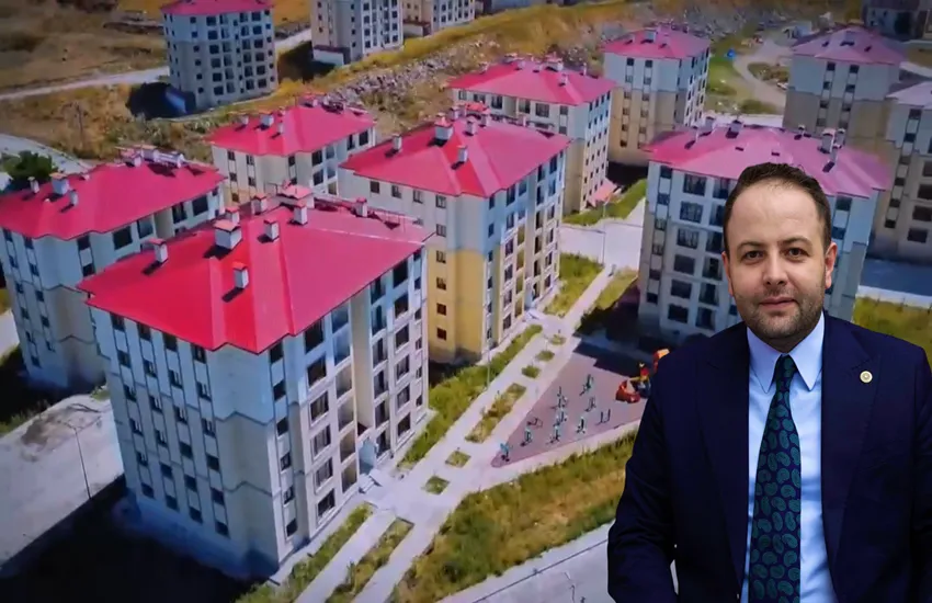 Ardahan’ın her köşesinde TOKİ konutları yükseliyor