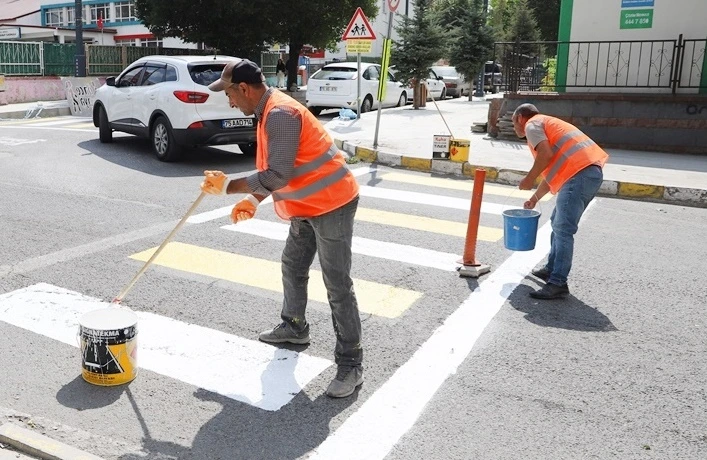 Yaya Geçitleri Yenilendi