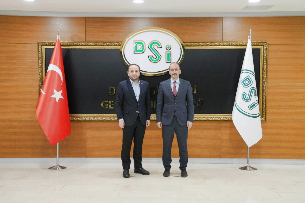 Milletvekili Kaan Koç, DSİ Genel Müdürü Mehmet Akif Balta’yı Ziyaret Etti